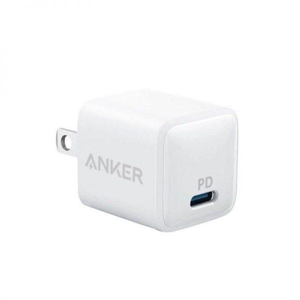 Anker PowerPort PD Nano 18W USB-C Adapter with Type-C To Lighting Cable