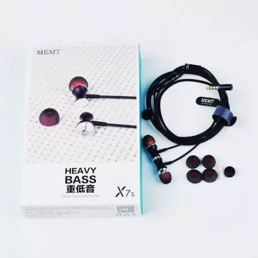 Memt X7s Ear Canal Type High Sound Quality Earphones