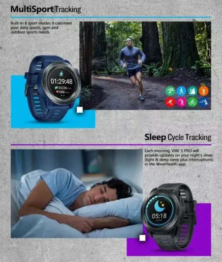 Zeblaze Vibe 5 Pro Smart Watch