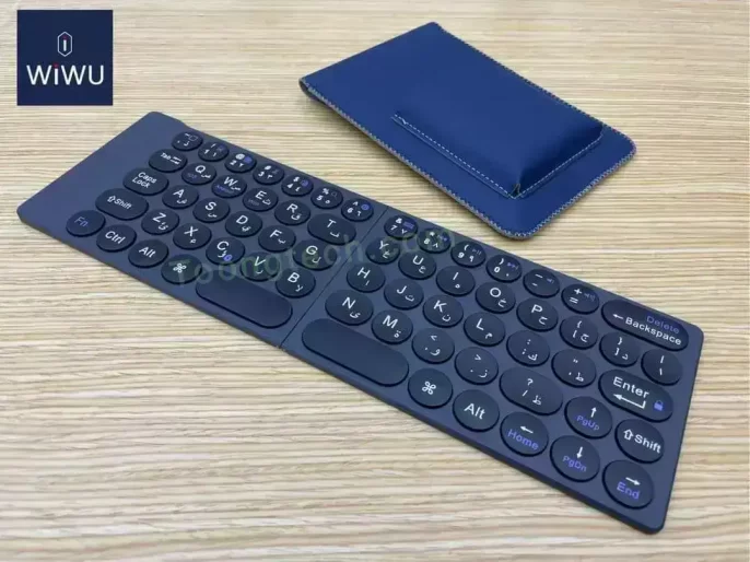 WIWU Fold Mini Keyboard Foldable wireless Rechargeable Keyboard