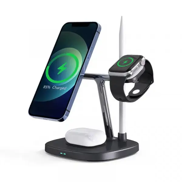 WiWU Power Air 15W 4 in 1 Wireless Charger M8
