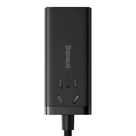 Baseus GaN3 pro 65W desktop fast charge Patch panel charging head 2C 2A AC jack black