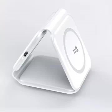 WiWU Power Air 3 in 1 Magnets 15W Wireless Charger M6 for iWatch iPhone AirPods