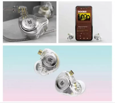 KZ EDX Pro Hi-Fi Bass Dual Magnetic Dynamic Earbuds with Mic