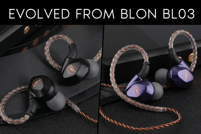 BLON Z200 HiFi 10mm Carbon Diaphragm Driver In Ear Earphones